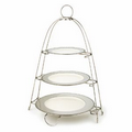 3 Tiered Serving Stand w/ Plates